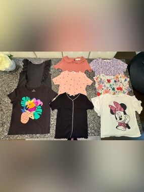 H&M Girls bundles 8off Short Sleeve Tees